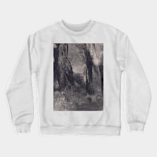 The Trees by Odilon Redon Crewneck Sweatshirt